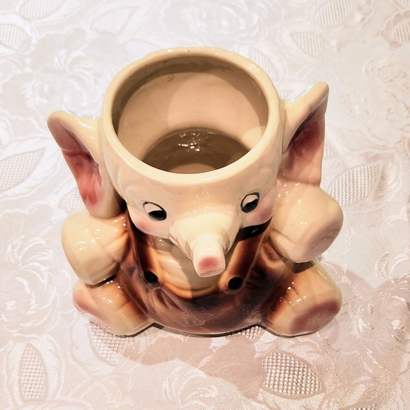 Rare VTG Elephant USA, 12" collectable cookie Jar. Read - Picture 9 of 14